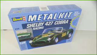 Model Auta Revell Metal Kit Stavebnice 1:24 - Shelby 427 Cobra Racing