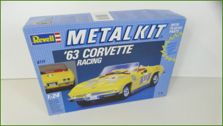 Model Auta Revell Metal Kit Stavebnice 1:24 - ´63 Corvette Racing