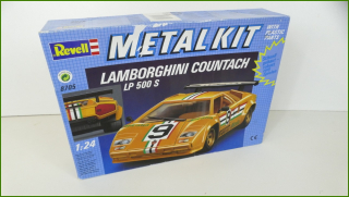 Model Auta Revell Metal Kit Stavebnice 1:24 - Lamborghini Countach LP 500 S - Viz Popis