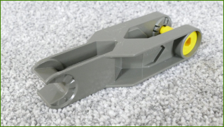 Lego® Duplo® Toolo® Kostka 2x6 Hnědošedá s Připojením