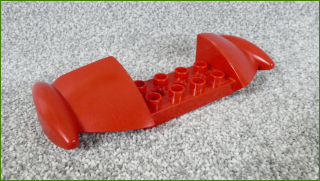 Lego® Duplo® Toolo® Dvojité Křídlo Červené