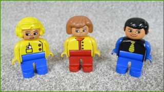 Lego Duplo figurky 3ks