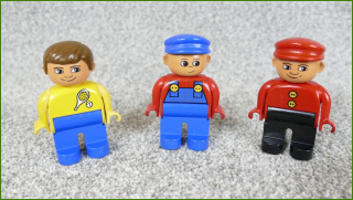 Lego Duplo figurky 3ks
