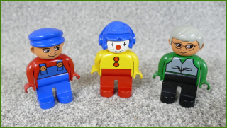 Lego Duplo figurky 3ks