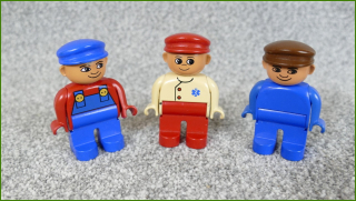 Lego Duplo figurky 3ks
