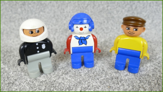 Lego Duplo figurky 3ks