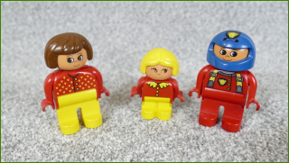 Lego Duplo figurky 3ks