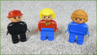 Lego Duplo figurky 3ks