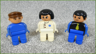 Lego Duplo figurky 3ks