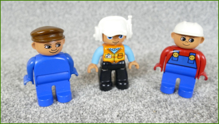 Lego Duplo figurky 3ks