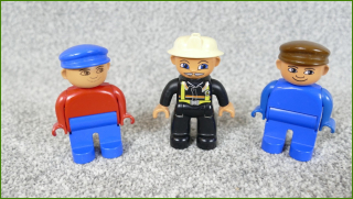 Lego Duplo figurky 3ks