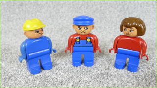 Lego Duplo figurky 3ks