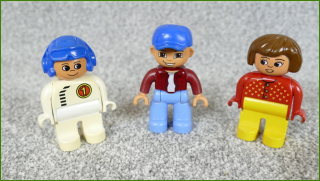 Lego Duplo figurky 3ks