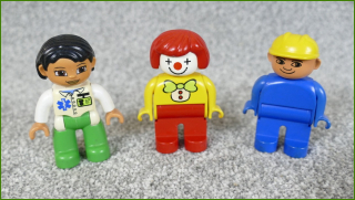 Lego Duplo figurky 3ks