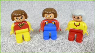 Lego Duplo figurky 3ks