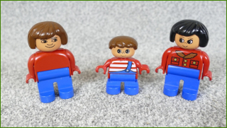 Lego Duplo figurky 3ks
