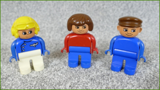 Lego Duplo figurky 3ks