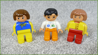Lego Duplo figurky - horší stav