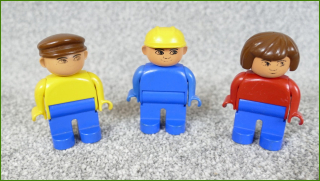 Lego Duplo figurky - horší stav