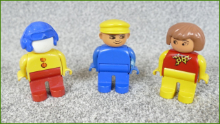 Lego Duplo figurky - horší stav