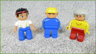 Lego Duplo figurky - horší stav