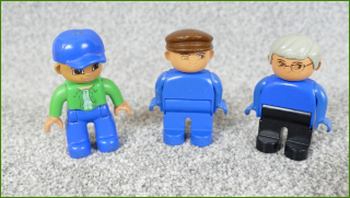 Lego Duplo figurky - horší stav