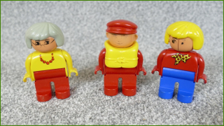 Lego Duplo figurky - horší stav