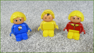 Lego Duplo figurky - horší stav