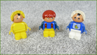 Lego Duplo figurky - horší stav