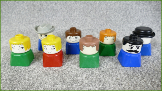 Lego Duplo figurky - horší stav