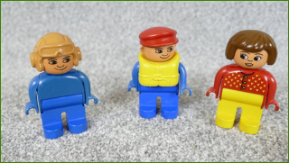 Lego Duplo figurky 3ks