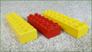 Lego Duplo dlouhé kostky