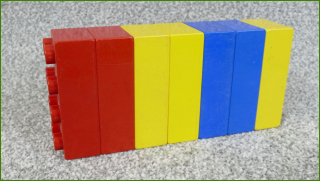 Lego Duplo kostky - horší stav