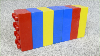 Lego Duplo kostky - horší stav