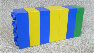 Lego Duplo kostky - horší stav