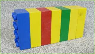Lego Duplo kostky - horší stav