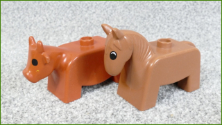 Lego Duplo kravička a koník