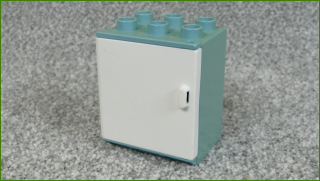 Lego Duplo lednička - zabarvená