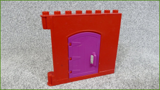 Lego® Duplo® stěna s dveřmi