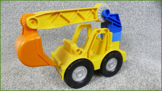 Lego® Duplo® bagr s dlouhým otočným ramenem