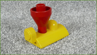 Lego® Duplo® Komín Pro Mašinky Žlutý/Červený 2x3