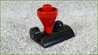 Lego® Duplo® Komín Pro Mašinky Černý/Červený 2x3