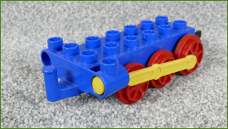 Lego® Duplo® Podvozek Ruční Mašinky Modrý