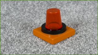 Lego® Duplo® Majáček Oranžový Podstavec/Oranžový Maják