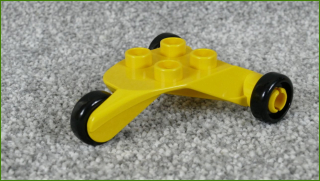 Lego® Duplo® Podvozek Letadla/Vrtulníku Žlutý