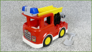 Lego® Duplo® Hasičské Auto se Žebříkem a Příslušenstvím
