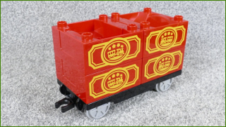 Lego® Duplo® Vagon Nákladní Kontejnery Potisk Mašinka a Vagonek