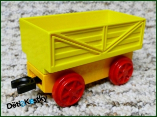 Lego® Duplo® Vagon Malý Oranžový - Žlutá Korba