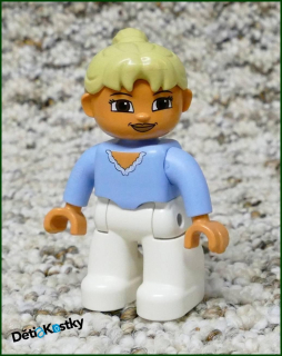Lego® Duplo® Figurka Maminka - Světle Modrá