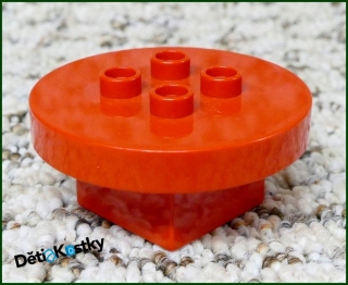 Lego® Duplo® Stůl Červený Kulatý